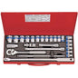 King Tony 25pc 1/2Dr 12Pt Socket Set Met