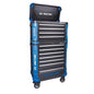 King Tony 278-Piece Tool Set – 4-Drawer Box & 7-Drawer Roll Cabinet (Blue Series)