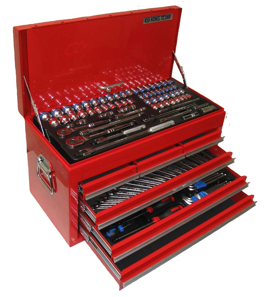 King Tony 6Dr 119Pc Starter Tool Set