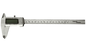 Vernier Calipers w/ Fractions, 200mm (8")