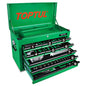Toptul Professional Mechanical Tool Set 186 Piece C/w 9 Draw Tool Chest Toptul GCBZ186A
