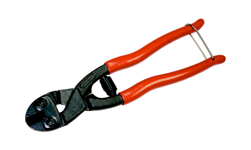 Heavy Duty Double Action Mini Bolt Cutter, 200mm (8")
