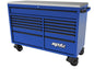 USA Sumo Series 59" Wide Roller Cabinet, 13 Drawer (Blue/Black)