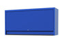 USA Sumo Series 73" Wide Power Top Hutch, Shelf, Pegboard & Light (Blue/Black)