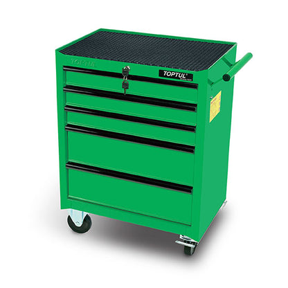 Toptul Tool Cabinet 5 Drawer Mobile 3xSmall 2xLarge Draws 569x340x769mm Toptul TCAB0501