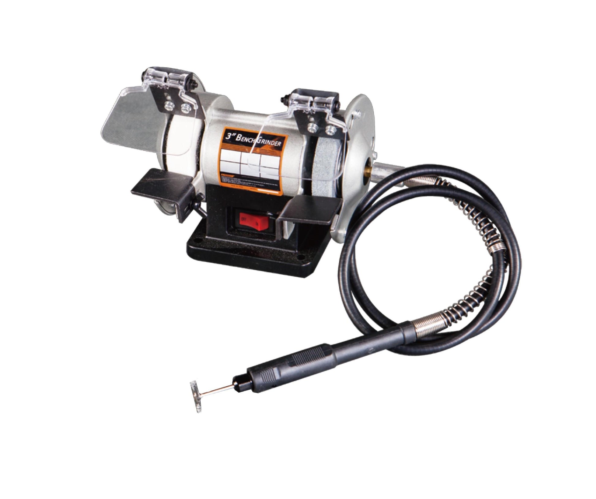 Bench Grinder with Flexible Shaft 75mm