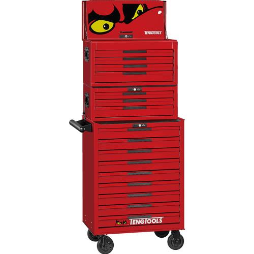 Teng 1033pc Pro35™ 26in Mega Master Tool Kit - Red