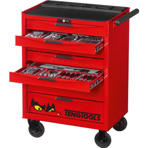 Teng 491pc Mechanic's General Metric Tool Kit