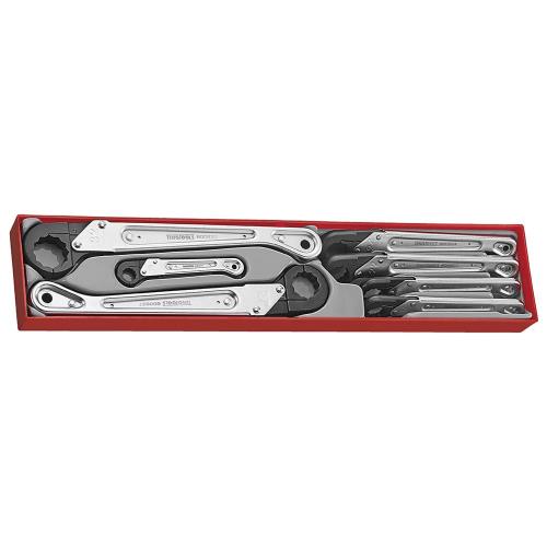 Teng 7pc Quick Ring Rat Span Set 13-32mm - TTX-Tray