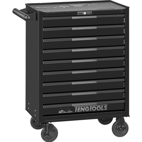 Teng Pro35™ 26in ROLLER CABINET 9 Drawers Black