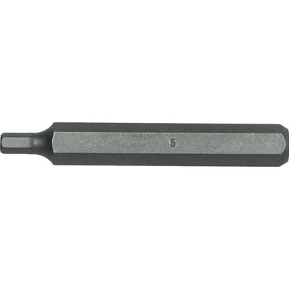 Teng 10mm Hex Dr. 5mm Hex Cr-V Bit / L75mm
