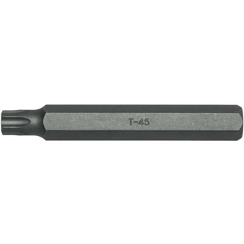 Teng 10mm Hex Dr. Tx45 Cr-V Bit / L75mm
