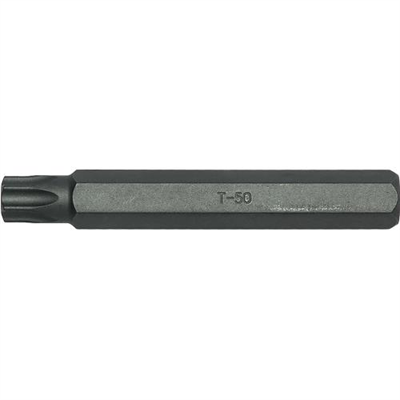 Teng 10mm Hex Dr. Tx50 Cr-V Bit / L75mm