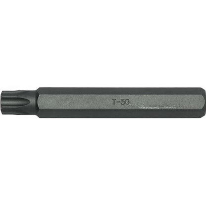 Teng 10mm Hex Dr. Tx50 Cr-V Bit / L75mm