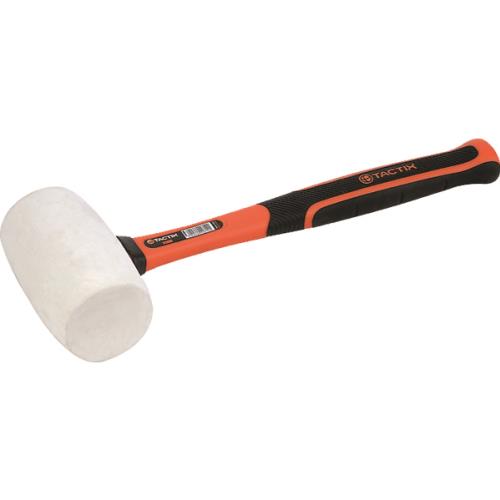 Tactix Mallet Rubber 65mm White Fiberglass