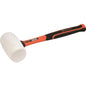 Tactix Mallet Rubber 65mm White Fiberglass