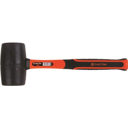 Tactix Mallet Rubber 16oz (58mm) Black Fiberglass