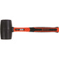 Tactix Mallet Rubber 16oz (58mm) Black Fiberglass