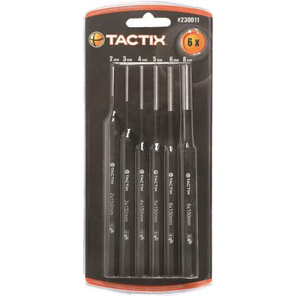 Tactix Punch Pin 6pc Set.