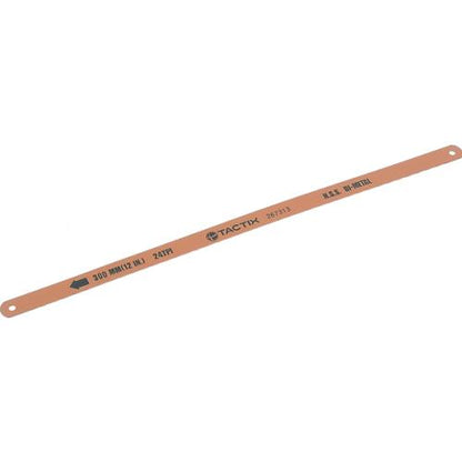 Tactix Hacksaw Blade 2pc 300mm/12in Bi-Metal 24T