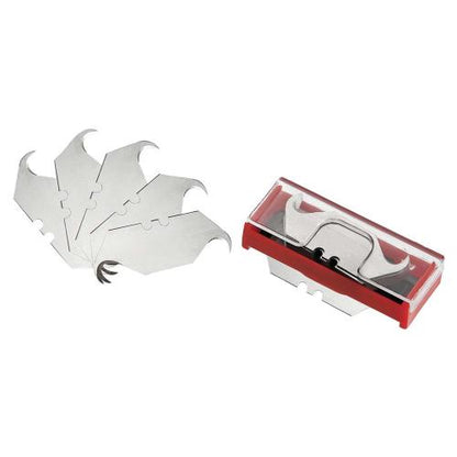 Teng 50mm Hook/Horn Utility Knife Blades - 10pc