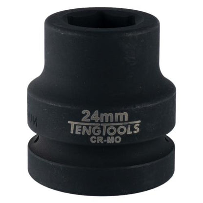 Teng 1in Dr. Impact Socket 24mm Din