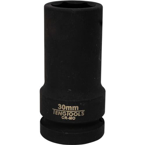Teng 1in Dr. Thin Wall Deep Impact Socket 30mm Din