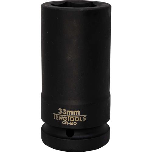 Teng 1in Dr. Deep Impact Socket 33mm Din