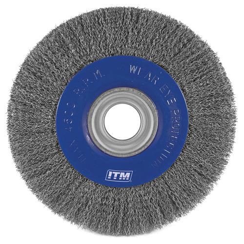 ITM Crimp Wire Wheel Brush Steel 150 x 19mm