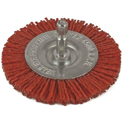 ITM Nylon Spindle Mounted Wheel Brush 75mm