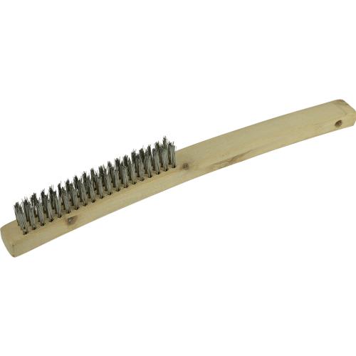 ITM Stainless Steel Wire Brush 353mm - 3 Row
