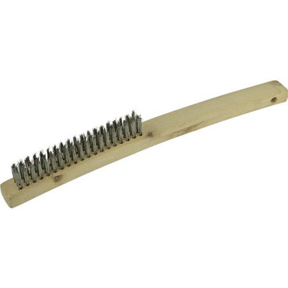 ITM Stainless Steel Wire Brush 353mm - 3 Row