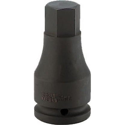 Teng 3/4in Dr. Hex Bit Impact Socket 24mm Din