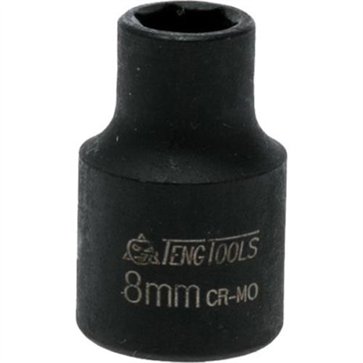 Teng 3/8in Dr. Impact Socket 11mm ANSI