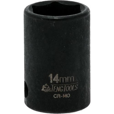 Teng 3/8in Dr. Impact Socket 17mm ANSI