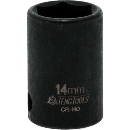 Teng 3/8in Dr. Impact Socket 17mm ANSI