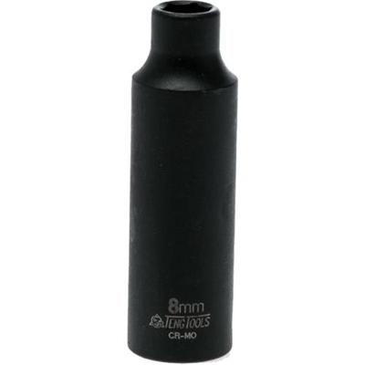 Teng 3/8in Dr. Deep Impact Socket 8mm ANSI