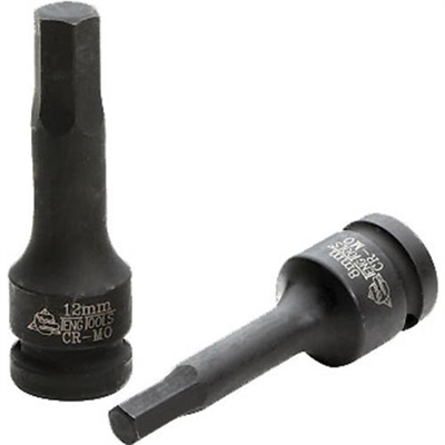 Teng 3/8in Dr. Hex Bit Impact Socket 7mm DIN