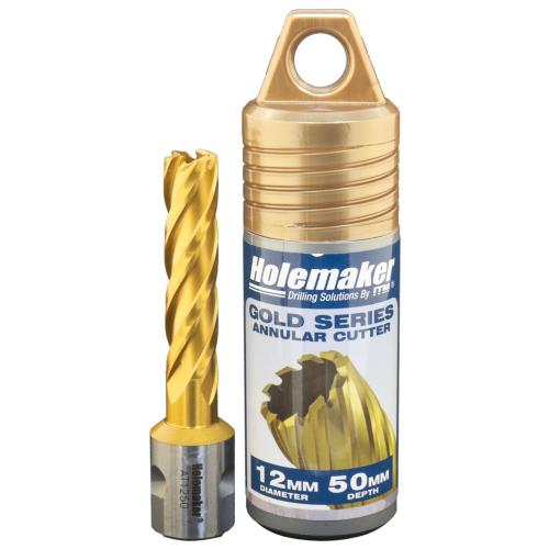 Holemaker Uni Shank Tinite (Tin) Cutter 12mmx50mm