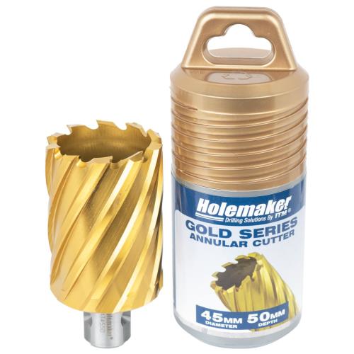 Holemaker Uni Shank Tinite (Tin) Cutter 45mmx50mm