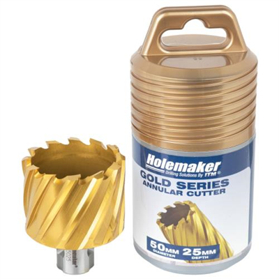 Holemaker Uni Shank Tinite (Tin) Cutter 50mmx25mm