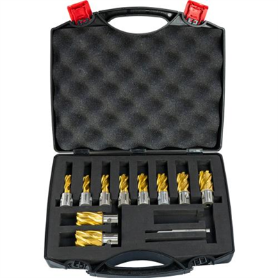 Holemaker Uni Shank Tinite (Tin) Cutter 11pc Set (25mm)