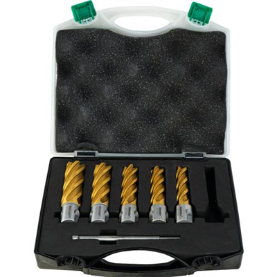 Holemaker Uni Shank Tinite (Tin) Cutter 6pc Set (50mm)