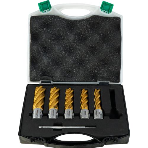 Holemaker Uni Shank Tinite (Tin) Cutter 6pc Set (50mm)