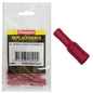 Champion Crimp Terminals Bullet Female Red 4mm - 25pk