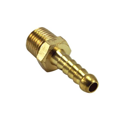 Champion Ryco Brass Airline 1/4in BSP Male Hose Barb -2pk**