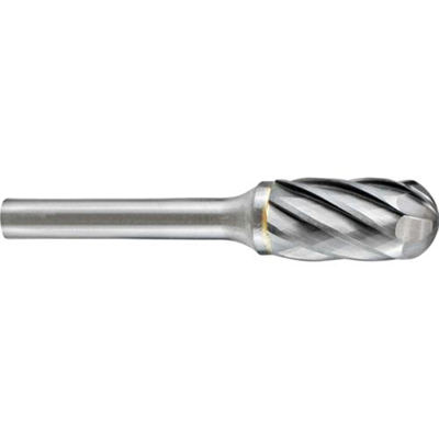Holemaker Carbide Burr 1/4x5/8inx1/4in Round Radius End AC
