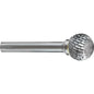 Holemaker Carbide Burr 5/16inx1/4in Ball Shape DC