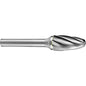 Holemaker Carbide Burr 1/2x1inx1/4in Tree Radius End AC