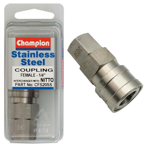 Champion 1/4in Female Coupling Nitto Interchange  -304/A2